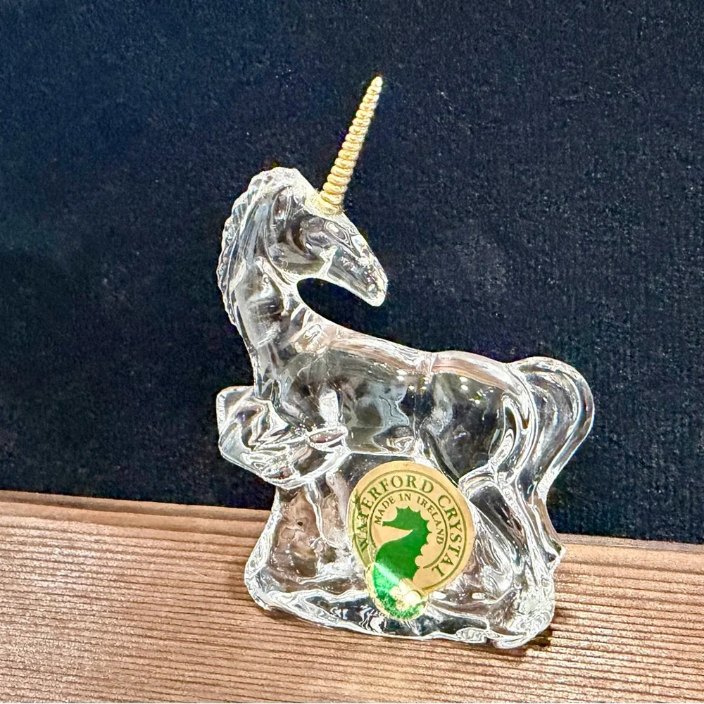 Vintage Waterford Crystal Unicorn - Picture 3 of 11